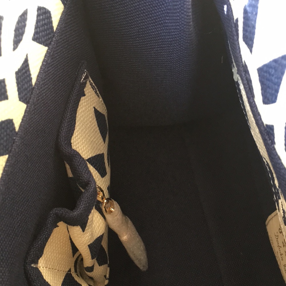 Spartina 449 four pocket linen purse - Picture 9 of 12